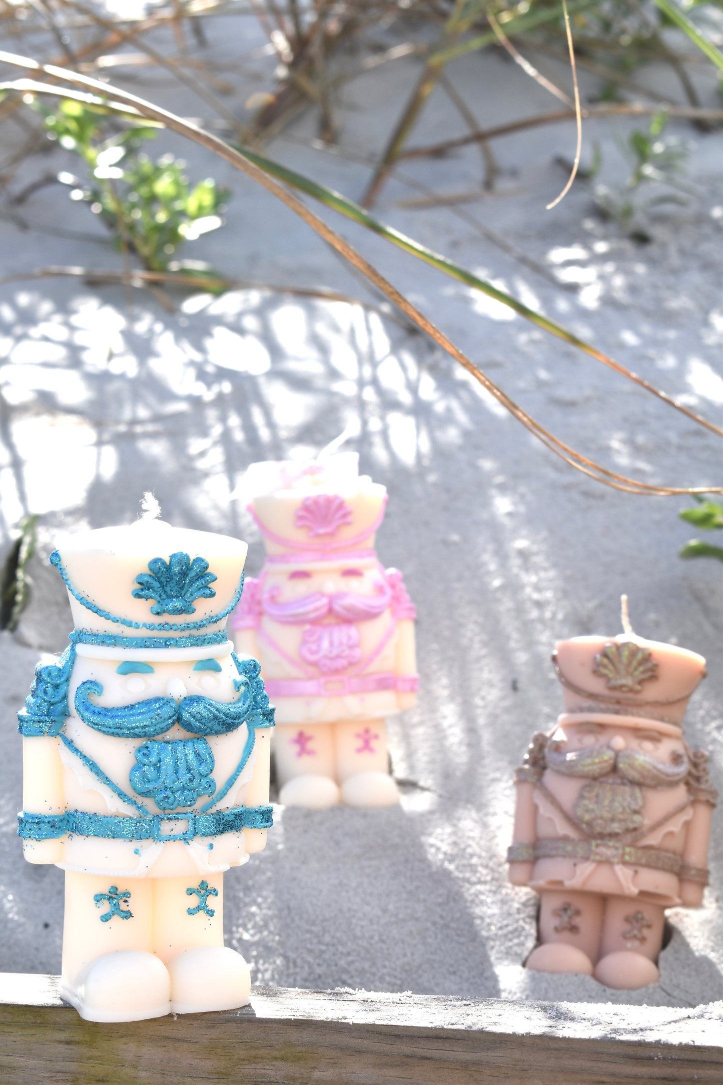 Coastal Nutcracker Candle