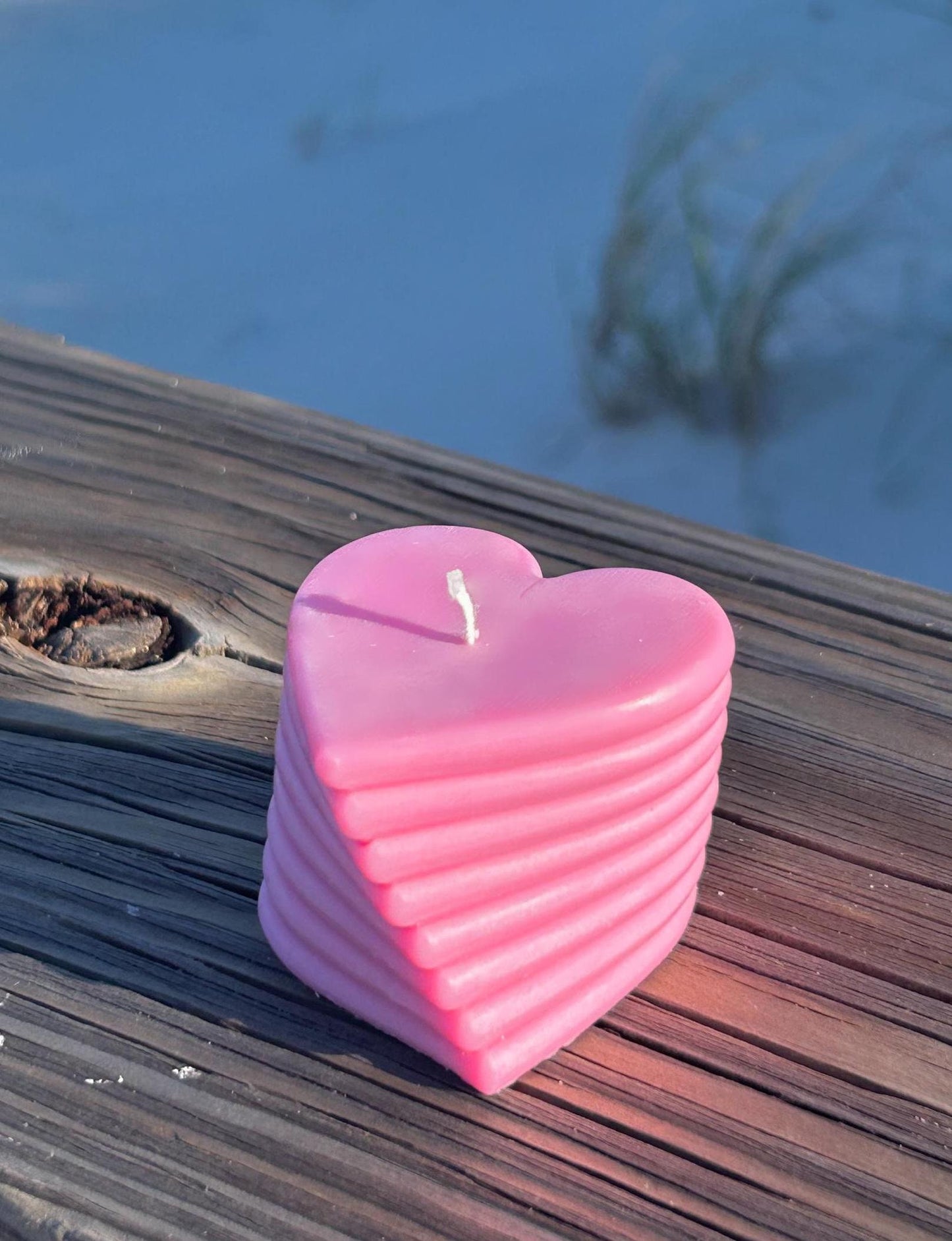 Spiral Heart Candle| Love Candle| Pretty Candle| Gifts for Her| Heart Gifts| Cute Gifts| Special| Soy Wax|Anniversary