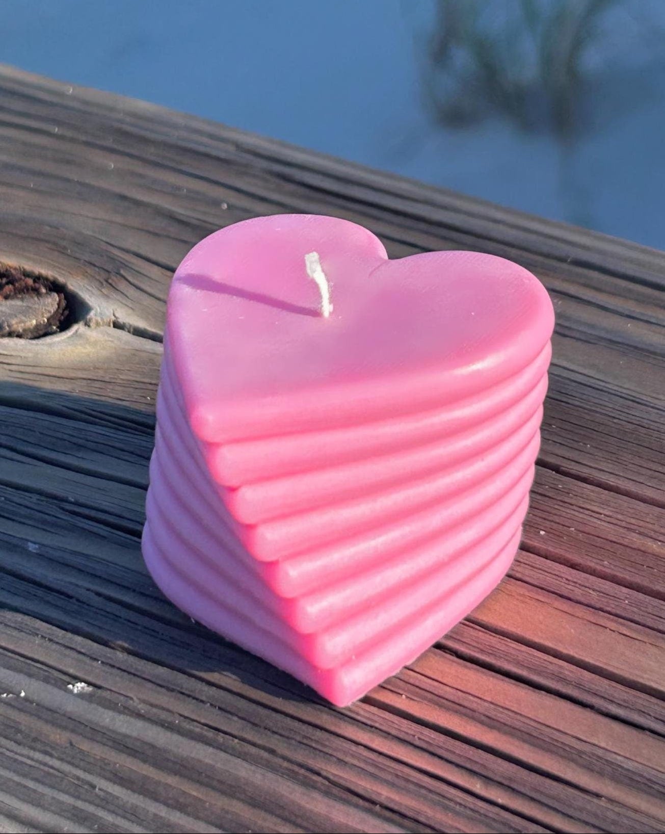 Spiral Heart Candle| Love Candle| Pretty Candle| Gifts for Her| Heart Gifts| Cute Gifts| Special| Soy Wax|Anniversary