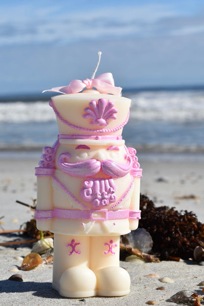 Coastal Nutcracker Candle