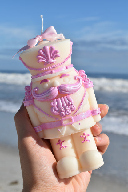 Coastal Nutcracker Candle