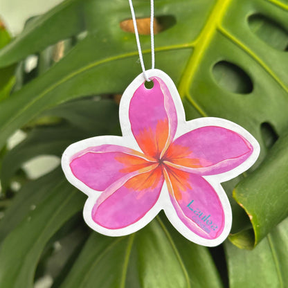 Plumeria Car Freshener