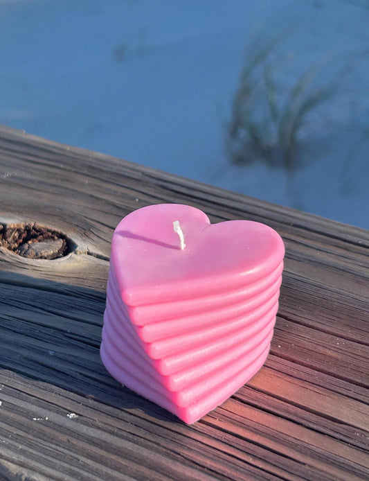 Spiral Heart Candle| Love Candle| Pretty Candle| Gifts for Her| Heart Gifts| Cute Gifts| Special| Soy Wax|Anniversary